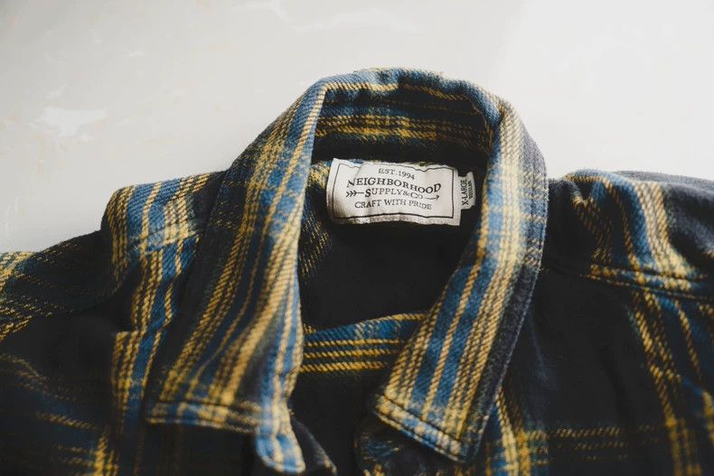 Neighborhood Neighborhood Plaid Shirt XL - dmc Size US XL / EU 56 / 4 - 2 Thumbnail