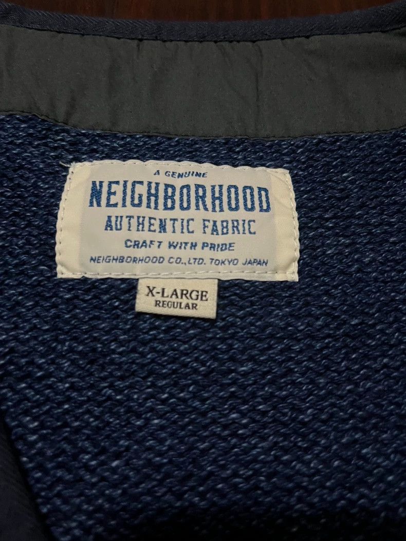 Neighborhood Neighborhood Indigo Knit Zip Cardigan - dmc Size US XL / EU 56 / 4 - 3 Thumbnail