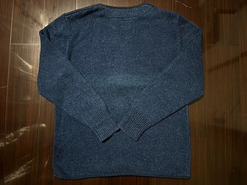 Neighborhood Neighborhood Indigo Knit Zip Cardigan - dmc Size US XL / EU 56 / 4 - 6 Thumbnail