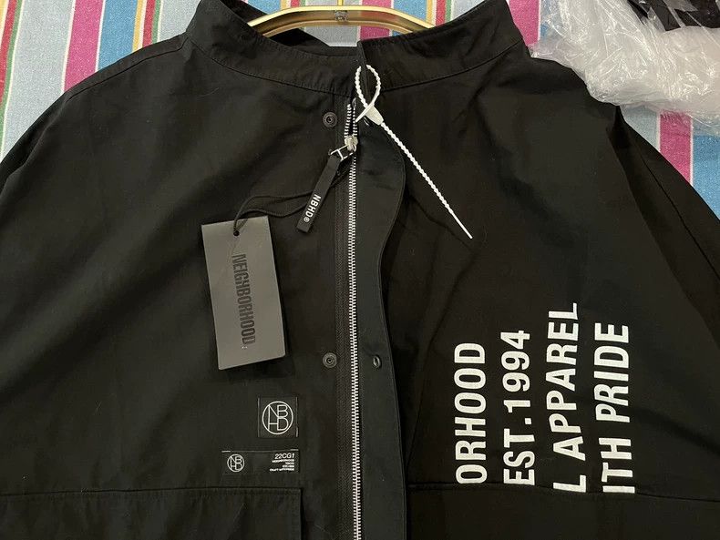Neighborhood NEIGHBORHOOD Weather Short China-Japan Jacket - dmc Size US L / EU 52-54 / 3 - 4 Thumbnail