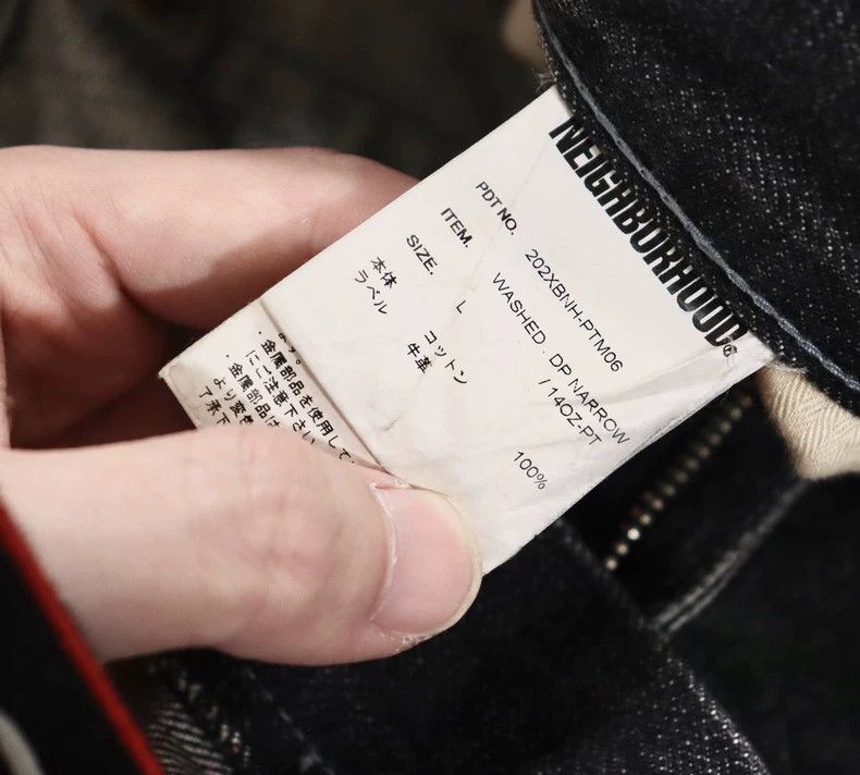 Neighborhood Neighborhood 20AW Washed Denim Jeans L - dmc Size US 32 / EU 48 - 9 Thumbnail