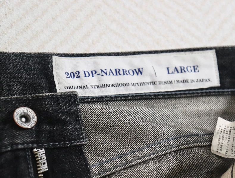 Neighborhood Neighborhood 20AW Washed Denim Jeans L - dmc Size US 32 / EU 48 - 8 Thumbnail
