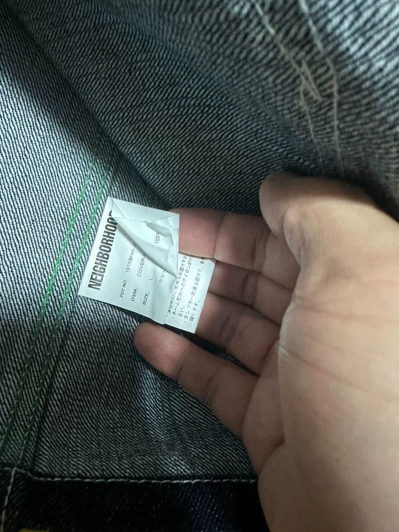 Neighborhood NEIGHBORHOOD Raw Denim Jacket - dmc Size US L / EU 52-54 / 3 - 6 Thumbnail