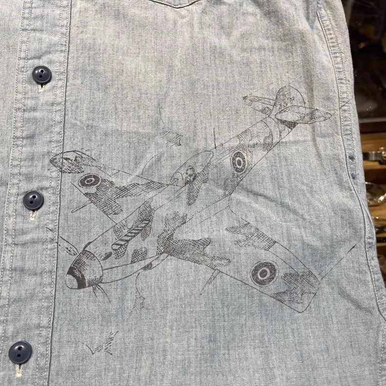 RRL Ralph Lauren RRL Short Sleeve Button Up Shirt - dmc Size US XS / EU 42 / 0 - 4 Thumbnail