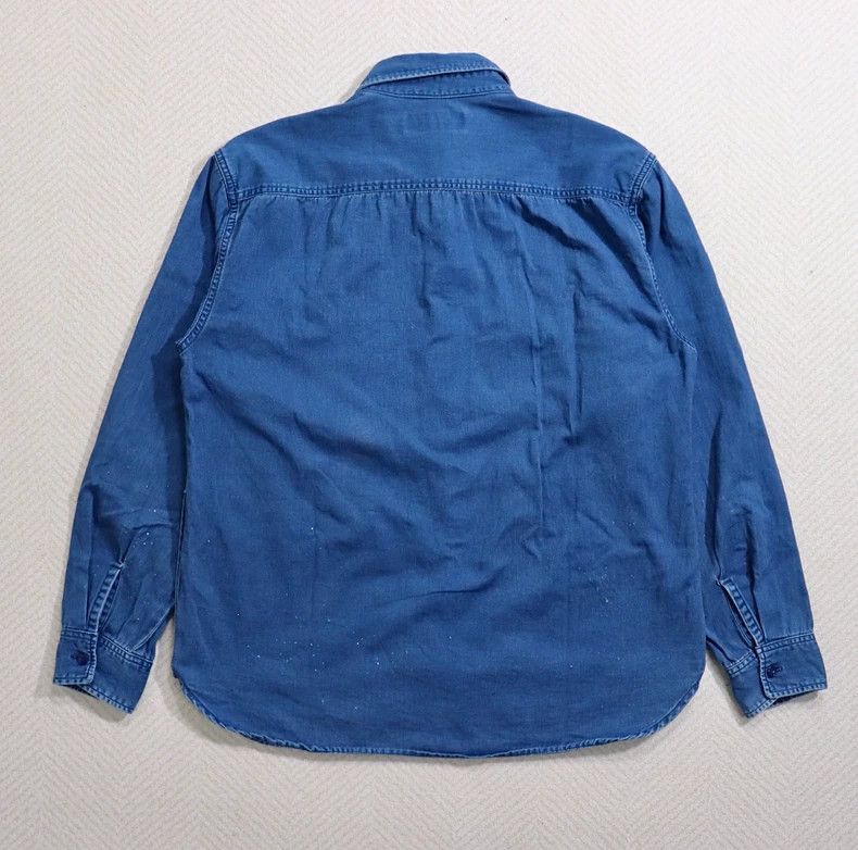 Neighborhood Neighborhood Indigo Work Shirt Jacket - dmc Size US L / EU 52-54 / 3 - 4 Thumbnail