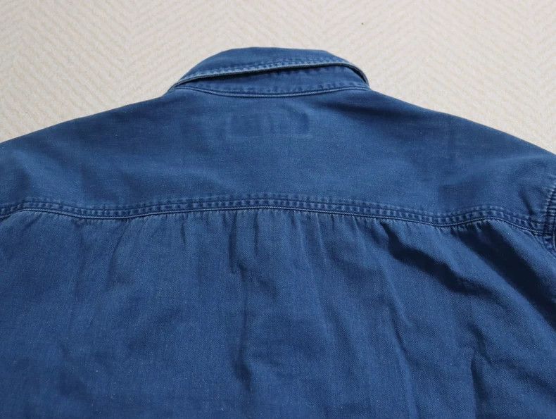 Neighborhood Neighborhood Indigo Work Shirt Jacket - dmc Size US L / EU 52-54 / 3 - 8 Thumbnail