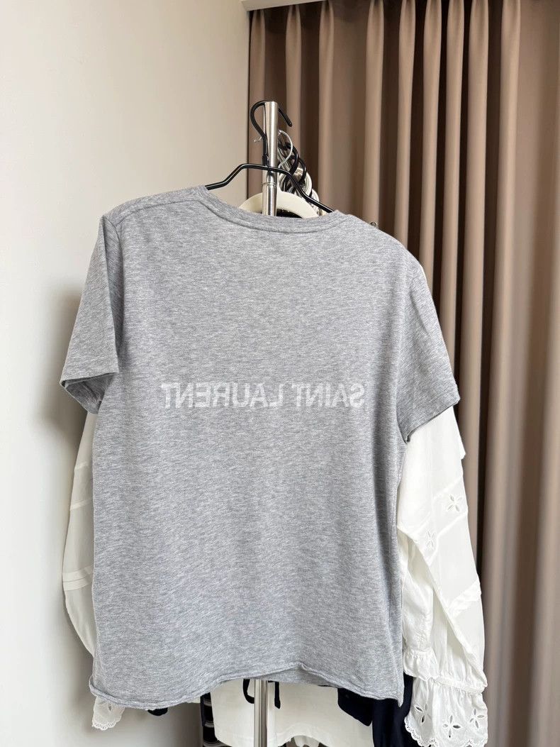 Yves Saint Laurent SAINT LAURENT T-shirt Size S - dmc Size US S / EU 44-46 / 1 - 3 Thumbnail