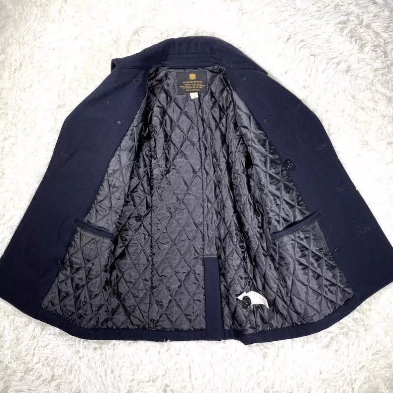 Neighborhood NEIGHBORHOOD Wool Blend Peacoat - dmc Size US S / EU 44-46 / 1 - 3 Thumbnail