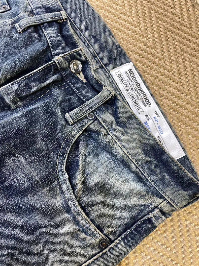 Neighborhood NEIGHBORHOOD 18aw Patch Denim Jeans - dmc Size US 33 - 4 Thumbnail