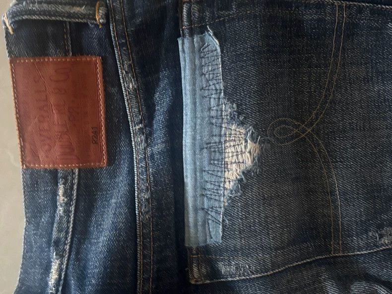 RRL Ralph Lauren RRL 24SS Repaired Vintage Denim Jeans - dmc Size US 32 / EU 48 - 2 Thumbnail