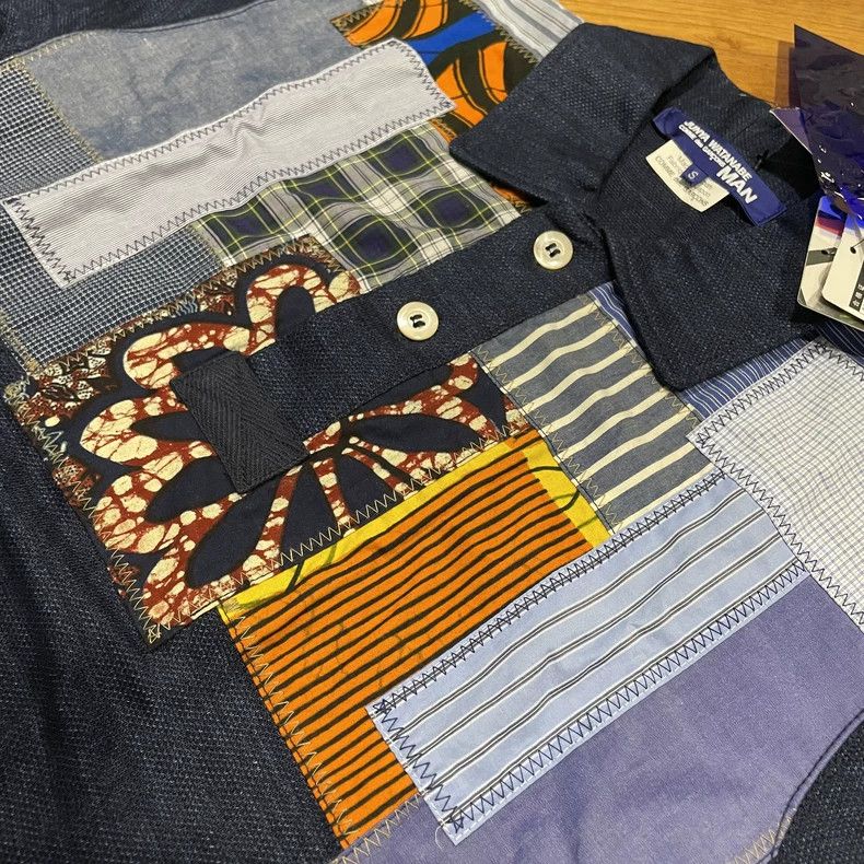 Junya Watanabe JUNYA WATANABE MAN Short Sleeve Polo - dmc Size US S / EU 44-46 / 1 - 2 Thumbnail