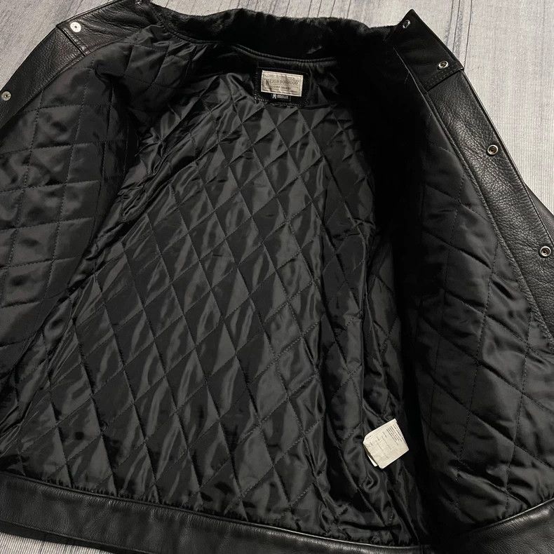 Neighborhood NEIGHBORHOOD STOCKMAN Leather Jacket - dmc Size US M / EU 48-50 / 2 - 2 Thumbnail