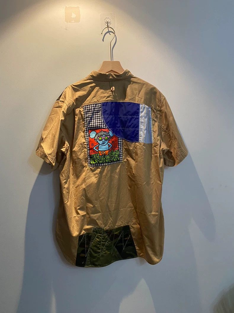 Junya Watanabe Junya Watanabe Man Patchwork Shirt - dmc Size US M / EU 48-50 / 2 - 2 Thumbnail
