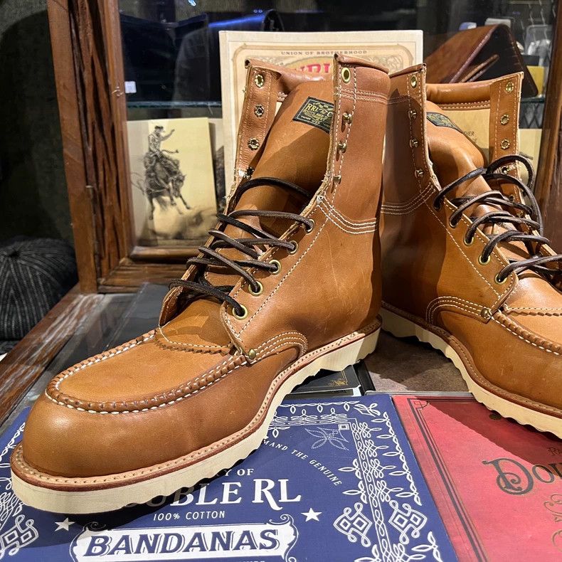 RRL Ralph Lauren RRL Ralph Lauren Leather Boots 13D - dmc Size US 13 / EU 46 - 6 Thumbnail