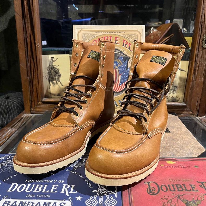 RRL Ralph Lauren RRL Ralph Lauren Leather Boots 13D - dmc Size US 13 / EU 46 - 4 Thumbnail