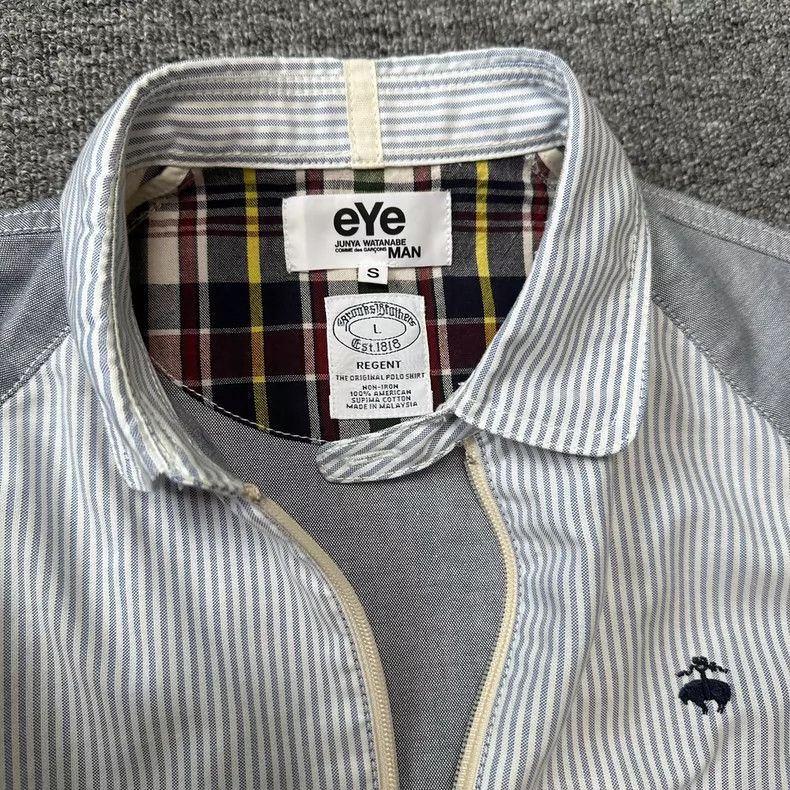 Junya Watanabe JUNYA WATANABE MAN x Brooks Brothers Shirt Jacket - dmc Size US S / EU 44-46 / 1 - 2 Thumbnail