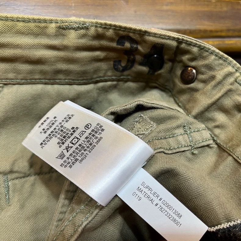 RRL Ralph Lauren RRL Distressed Patch Casual Shorts - dmc Size US 34 / EU 50 - 8 Thumbnail