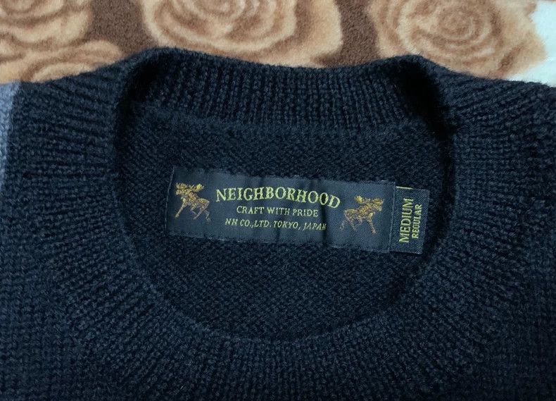 Neighborhood NEIGHBORHOOD Totem Wool Crewneck Sweater - dmc Size US M / EU 48-50 / 2 - 4 Thumbnail