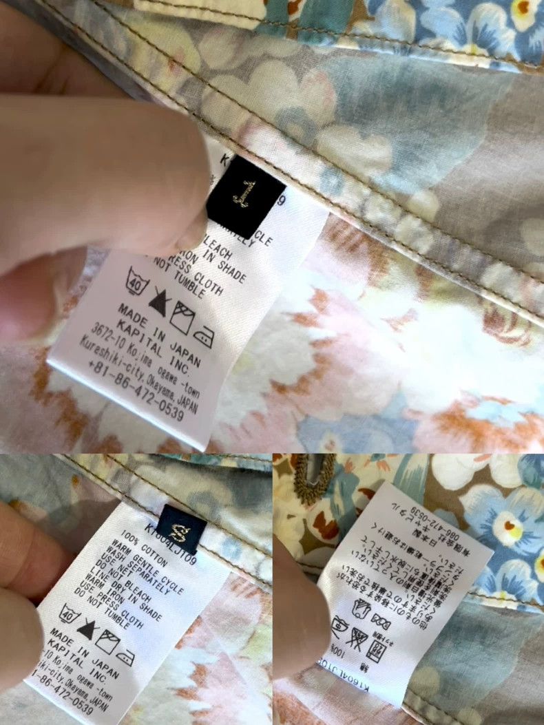 Kapital Kapital Floral Print Light Cotton Jacket - dmc Size US S / EU 44-46 / 1 - 8 Thumbnail