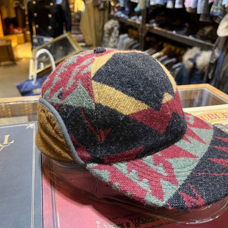 RRL Ralph Lauren RRL Southwest Wool Cap - dmc Size ONE SIZE - 3 Thumbnail
