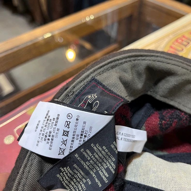 RRL Ralph Lauren RRL Southwest Wool Cap - dmc Size ONE SIZE - 5 Thumbnail
