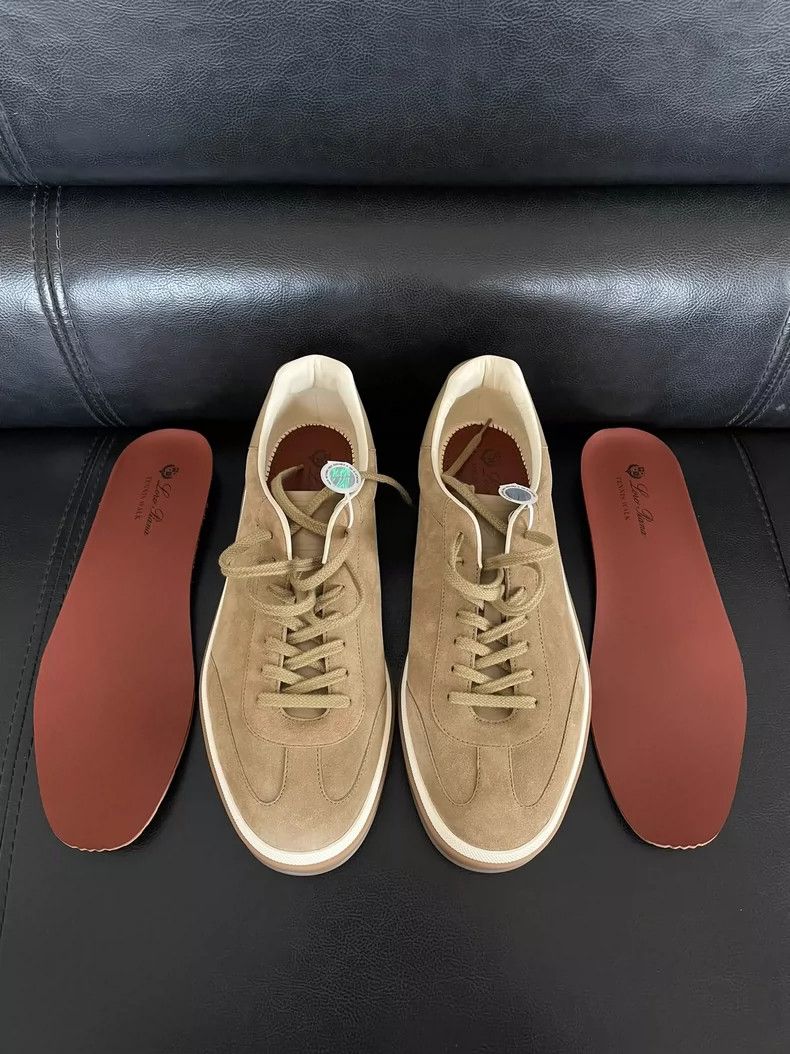 Loro Piana Loro Piana Tennis Walk Lowtop Sneakers - dmc Size US 11.5 / EU 44-45 - 3 Thumbnail