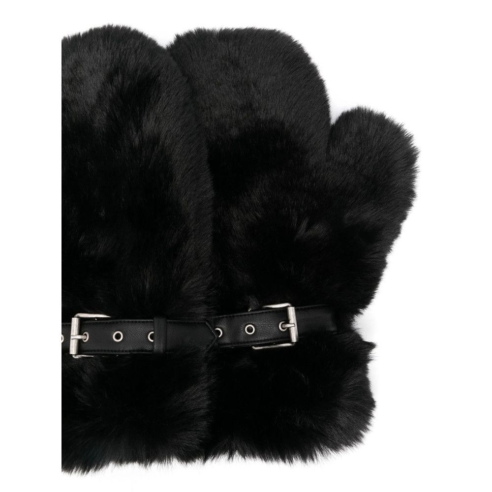 Acne Studios Acne Studios BLACK Gloves Size ONE SIZE - 2 Thumbnail