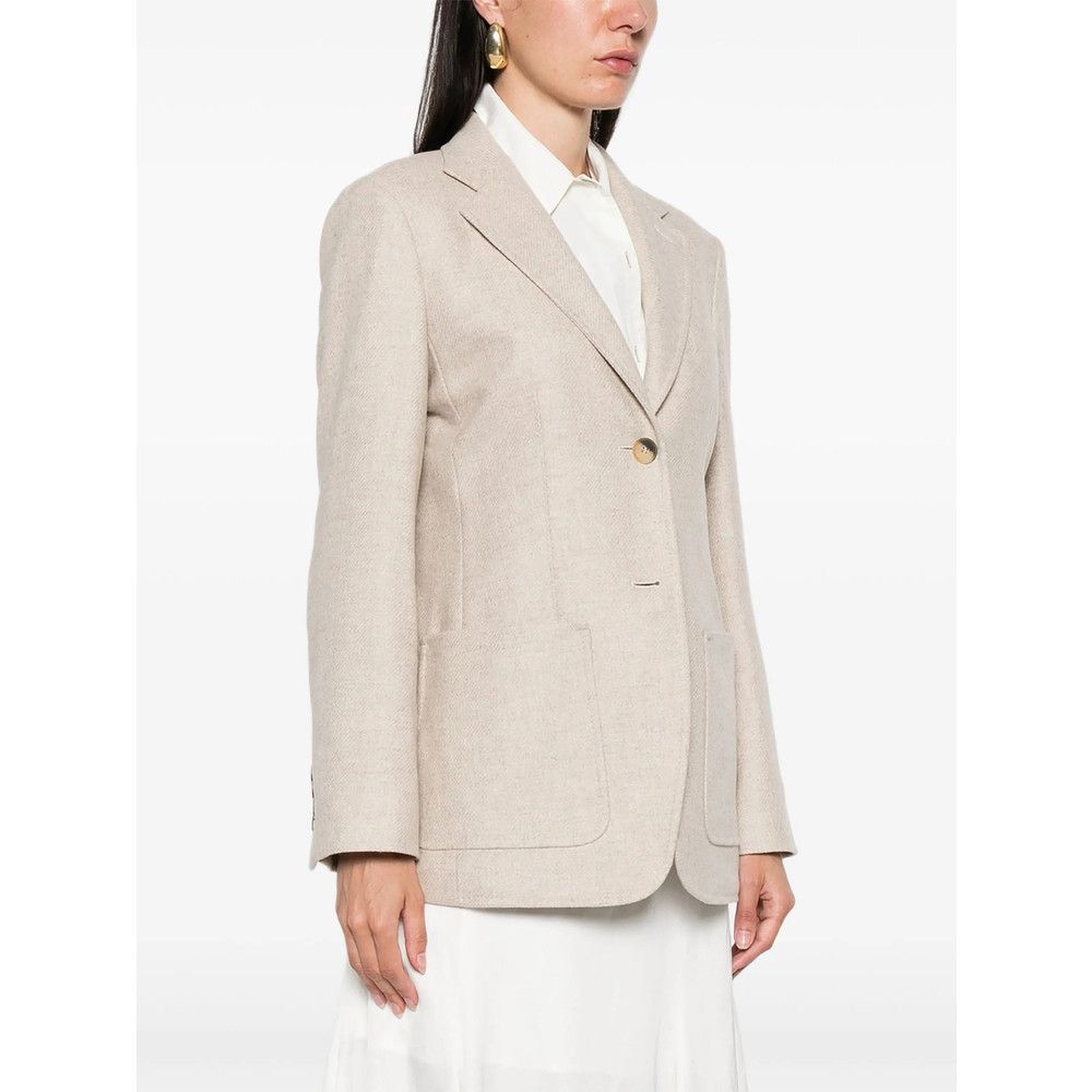 Max Mara Max Mara NEUTRALS Jackets - Blazers Size M / US 6-8 / IT 42-44 - 5 Thumbnail