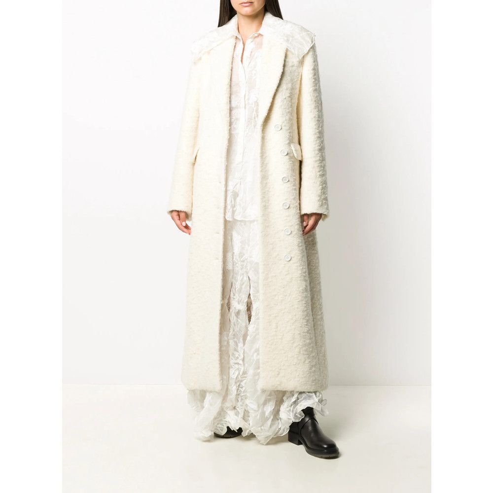 Nina Ricci Nina Ricci WHITE Skirts - Asymmetric & Draped Skirts Size 27" / US 4 / IT 40 - 5 Thumbnail