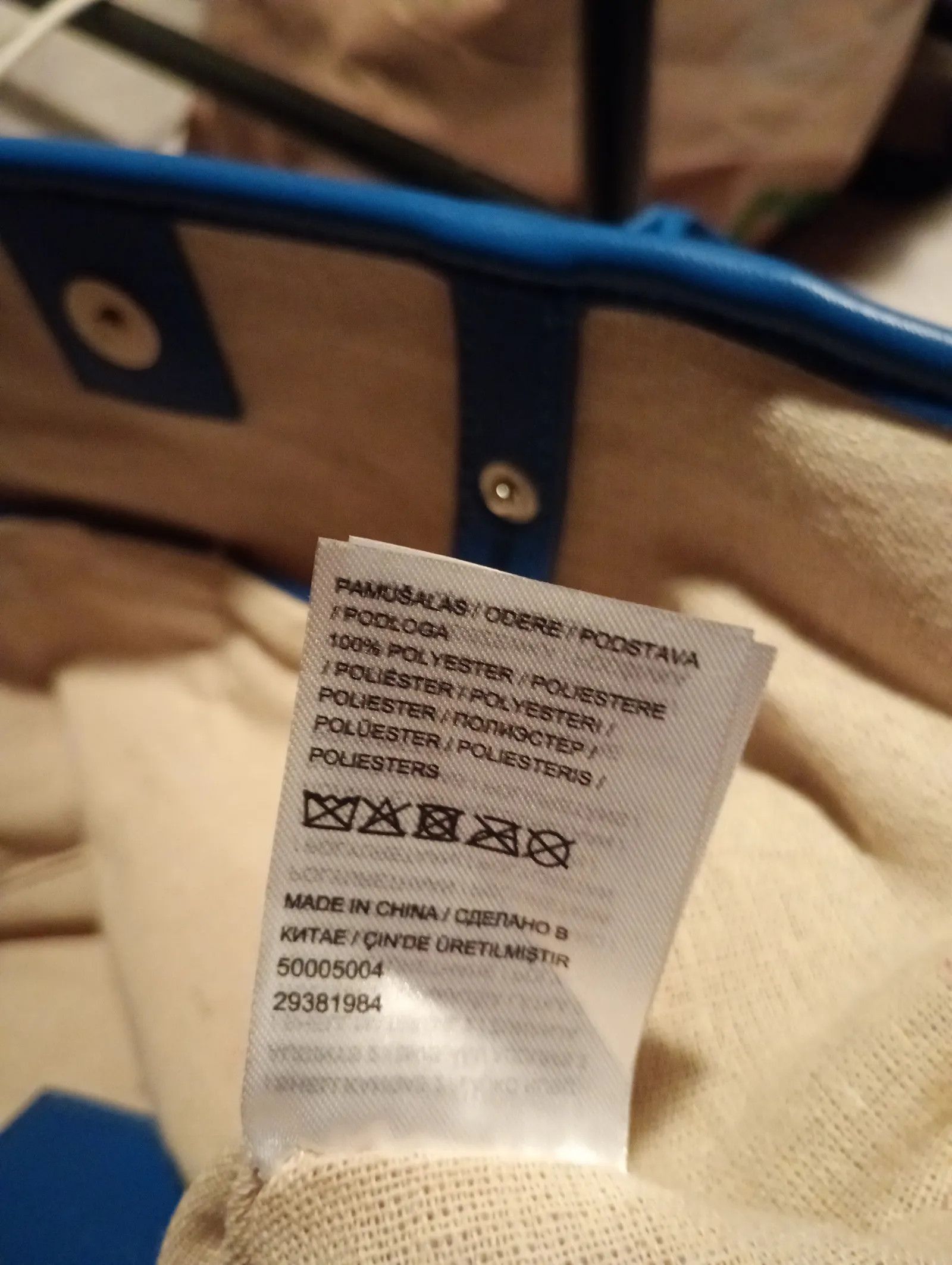 Carin Wester Carin Wester Wendy small tote ocean blue Bag Size ONE SIZE - 3 Thumbnail
