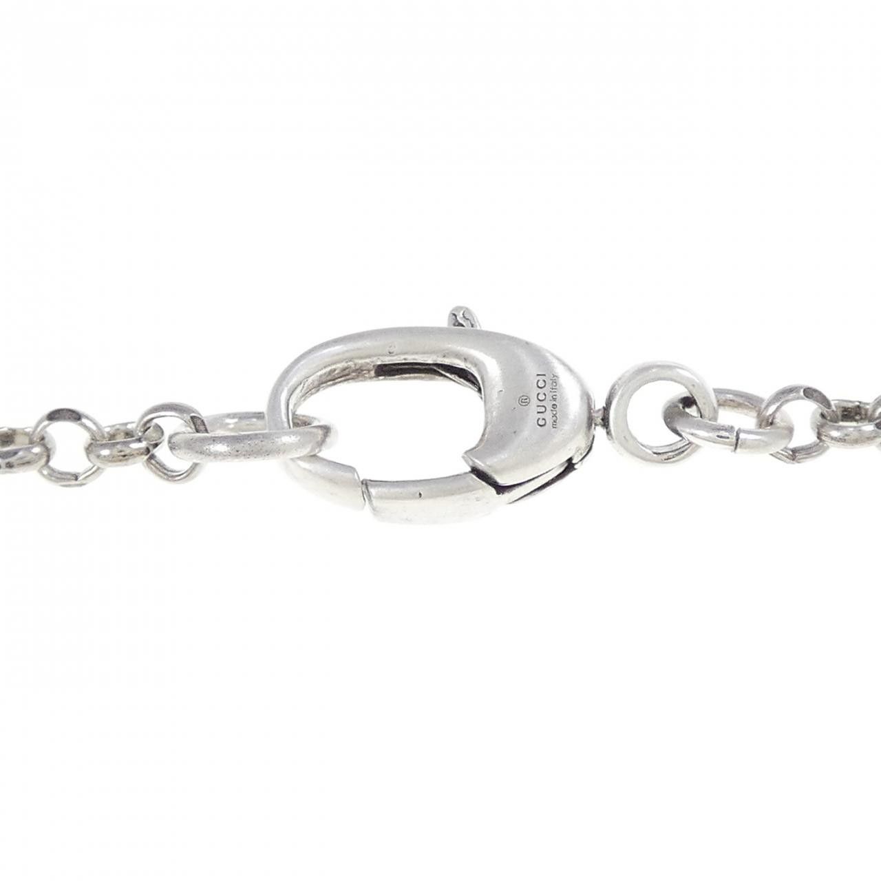 Gucci Gucci Gucci Double G Key 925 Silver Necklace Metal Necklace 627757 J8400 0701 DUTY FREE for USA Size ONE SIZE - 5 Thumbnail