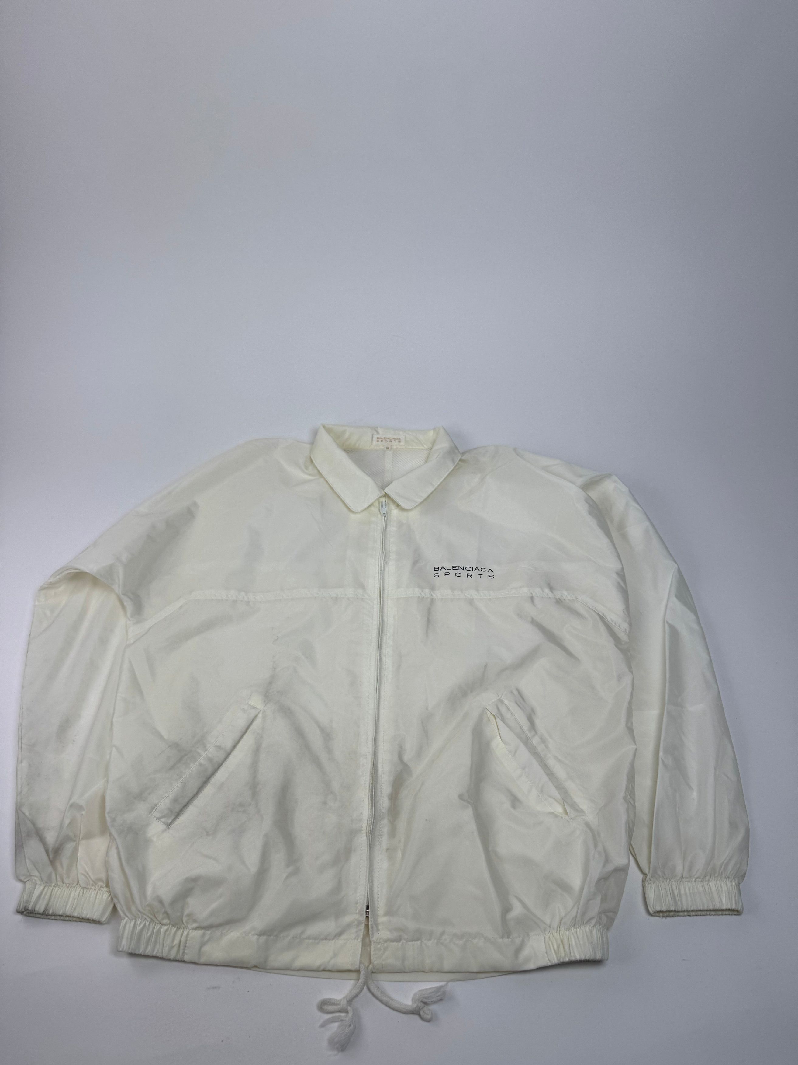Balenciaga Vintage Polyester Blouson White M Size M / US 6-8 / IT 42-44 - 4 Thumbnail