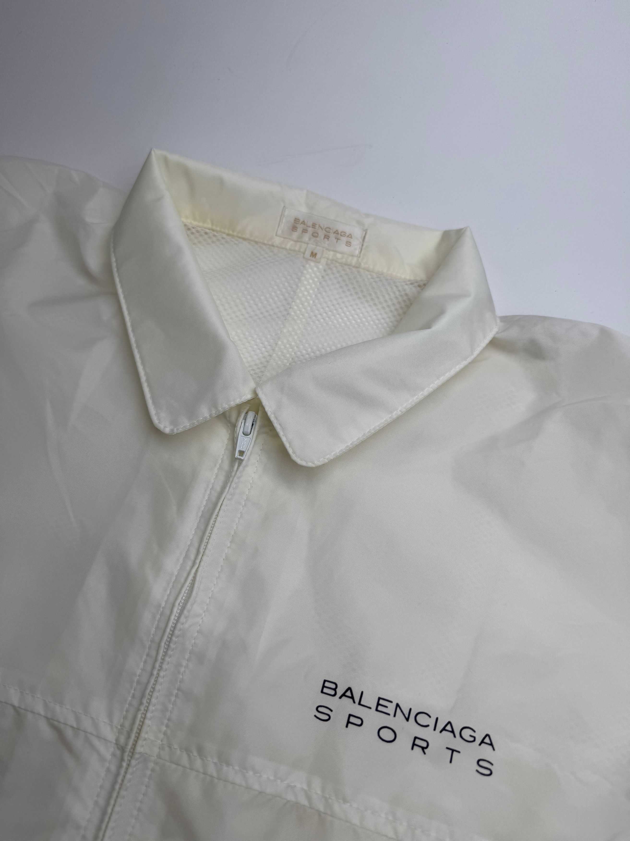 Balenciaga Vintage Polyester Blouson White M Size M / US 6-8 / IT 42-44 - 5 Thumbnail