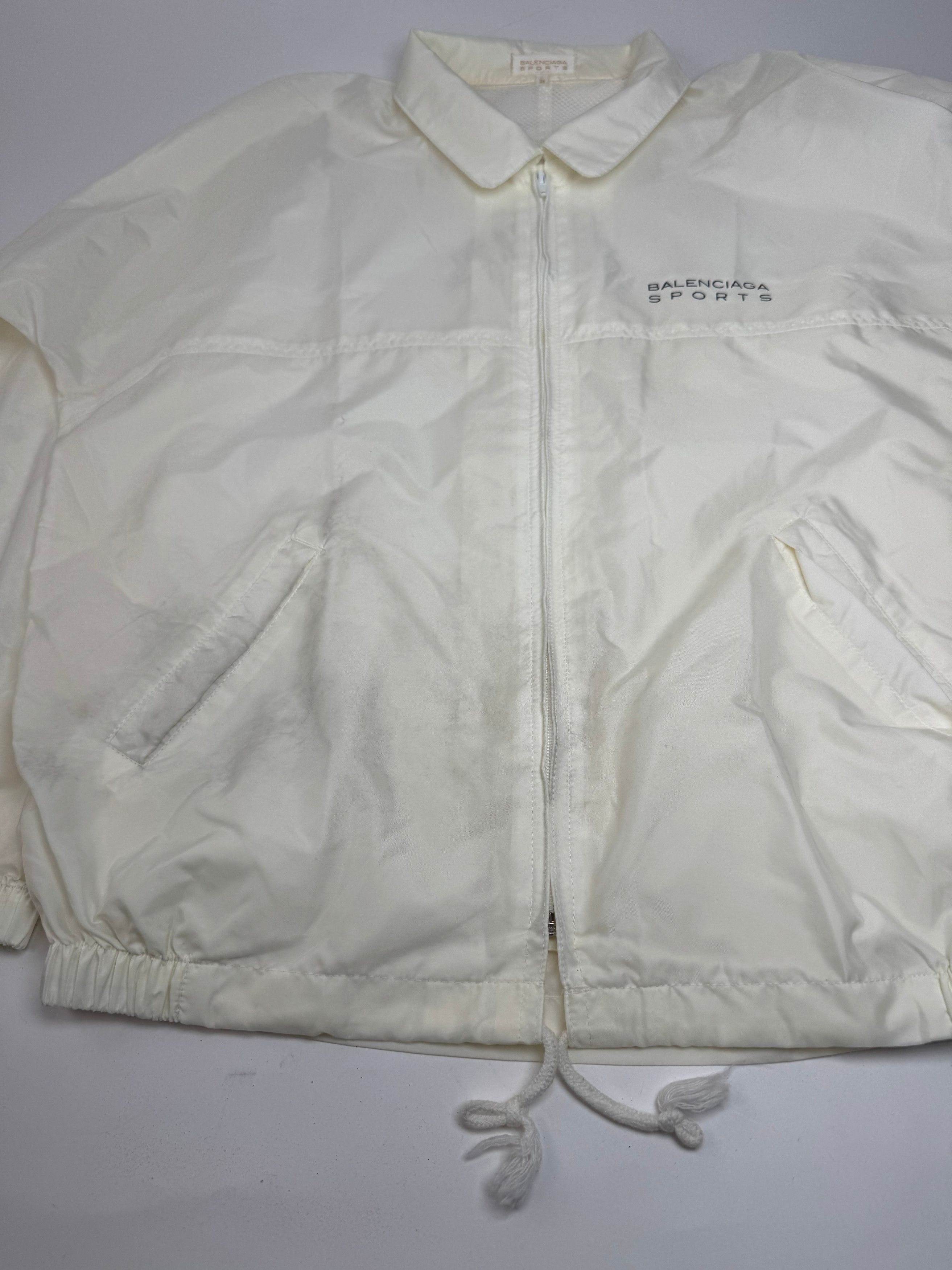 Balenciaga Vintage Polyester Blouson White M Size M / US 6-8 / IT 42-44 - 6 Thumbnail