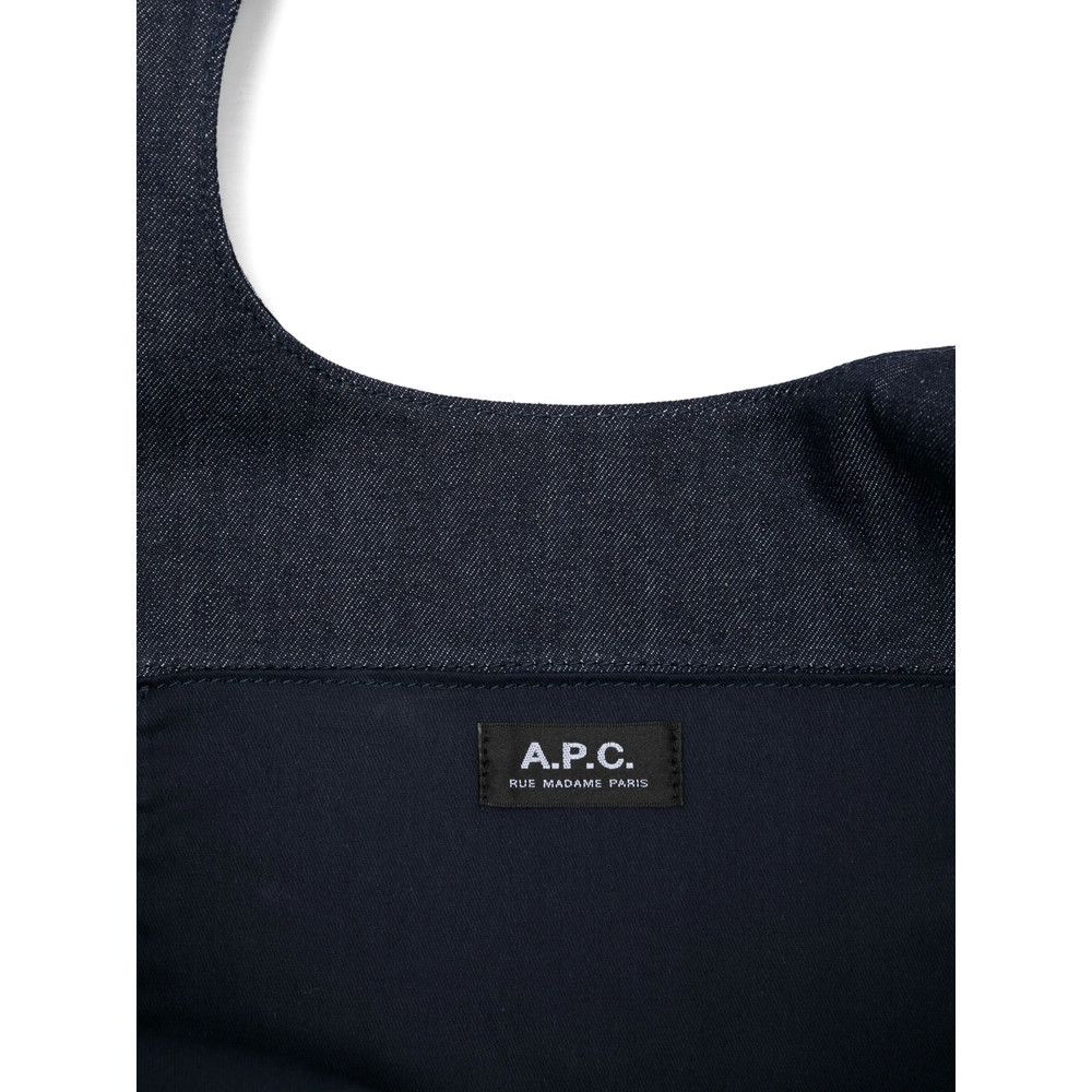 A.P.C. A.p.c. BLUE Tote Bags Size ONE SIZE - 3 Thumbnail