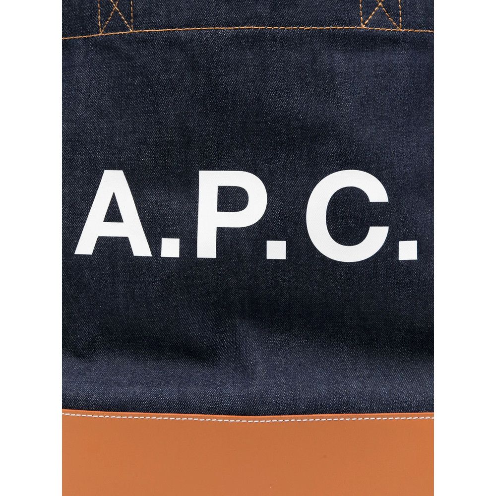 A.P.C. A.p.c. BLUE Shoulder Bags Size ONE SIZE - 3 Thumbnail