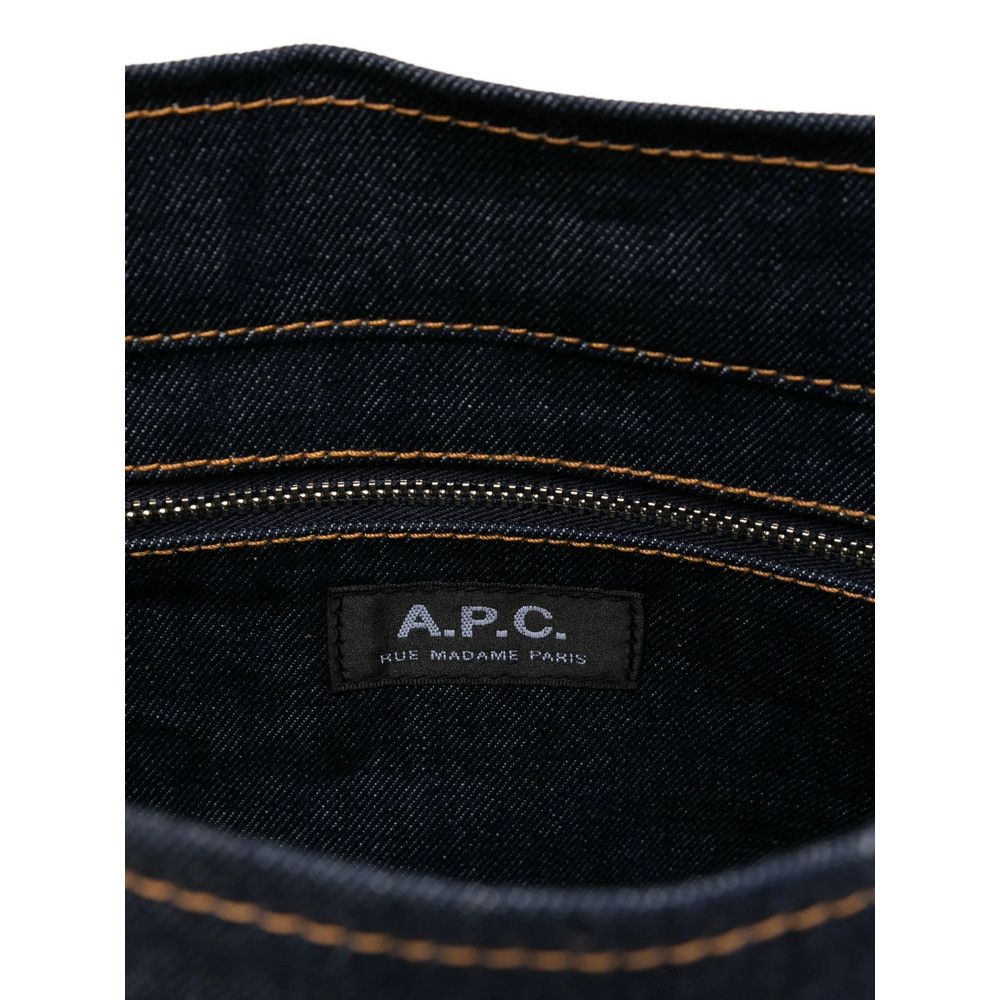 A.P.C. A.p.c. BLUE Shoulder Bags Size ONE SIZE - 2 Thumbnail