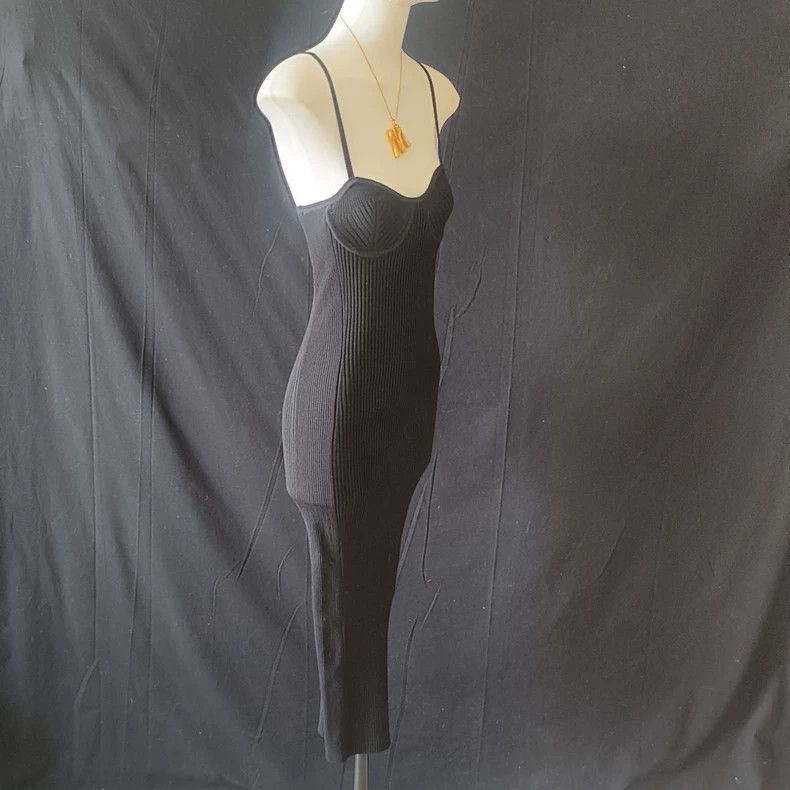 Helmut Lang Helmut Lang Knit Sling Slip Dress XS - dmc Size US XS / EU 42 / 0 - 3 Thumbnail