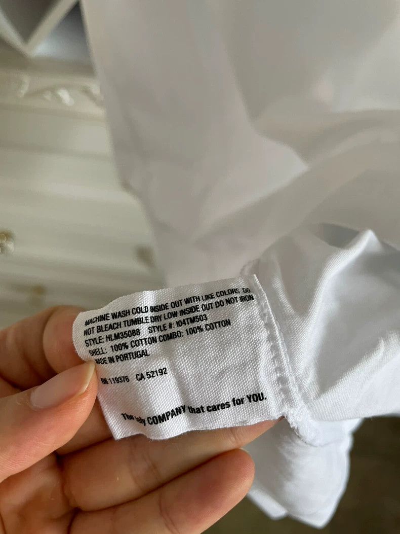 Helmut Lang Taxi Project White T-shirt - dmc