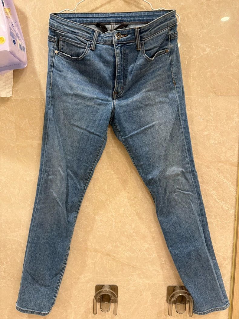 Helmut Lang Helmut Lang Women's Stretch Denim Jeans - dmc Size US 28 / EU 44 - 7 Thumbnail
