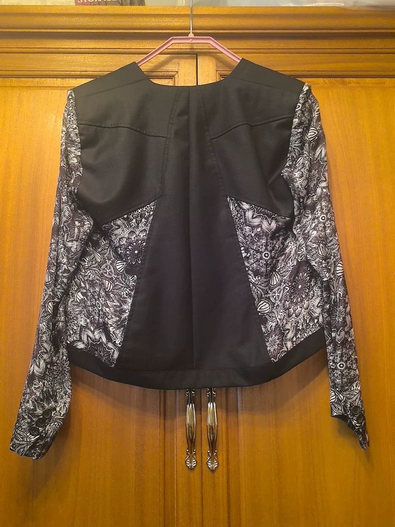 Helmut Lang Helmut Lang Asymmetric Black Blazer - dmc Size US M / EU 48-50 / 2 - 3 Thumbnail