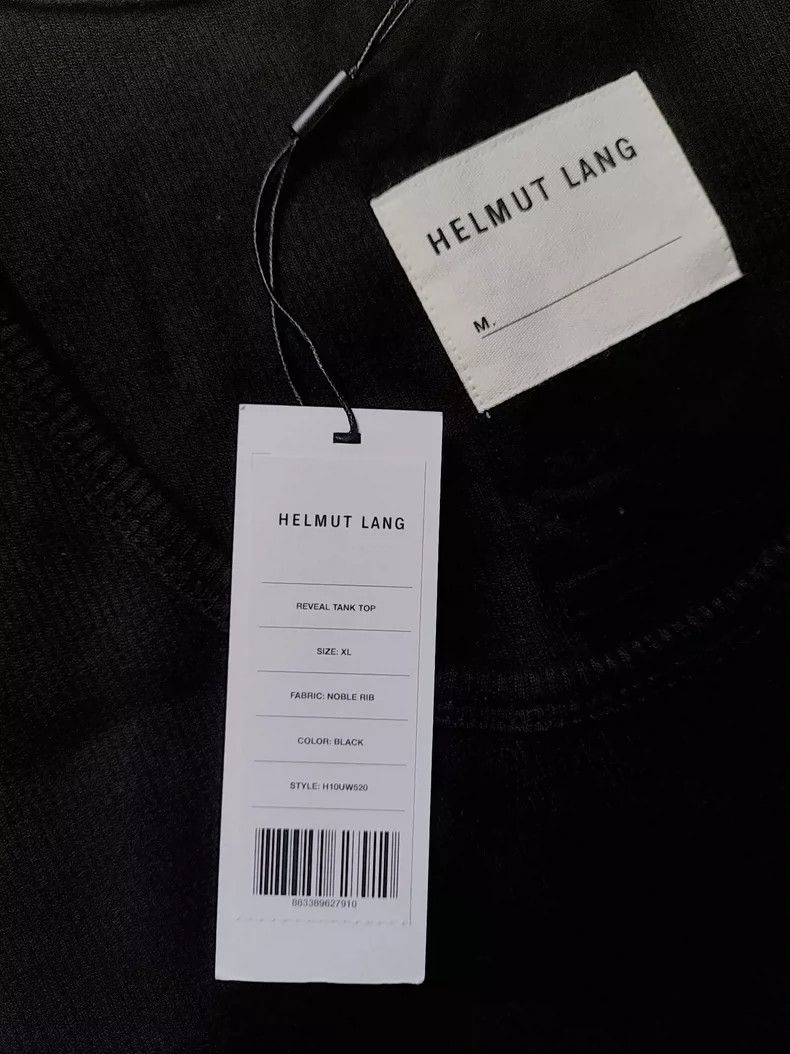 Helmut Lang Helmut Lang Deconstructed Elastic Tank Top Short Sleeve tank - dmc Size US XL / EU 56 / 4 - 5 Thumbnail