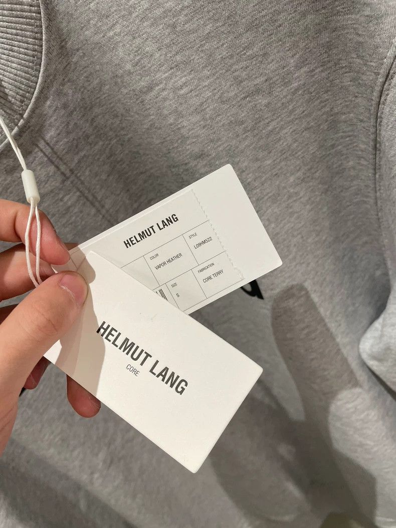 Helmut Lang HELMUT LANG Long Sleeve Crewneck Sweatshirt - dmc Size US S / EU 44-46 / 1 - 6 Thumbnail
