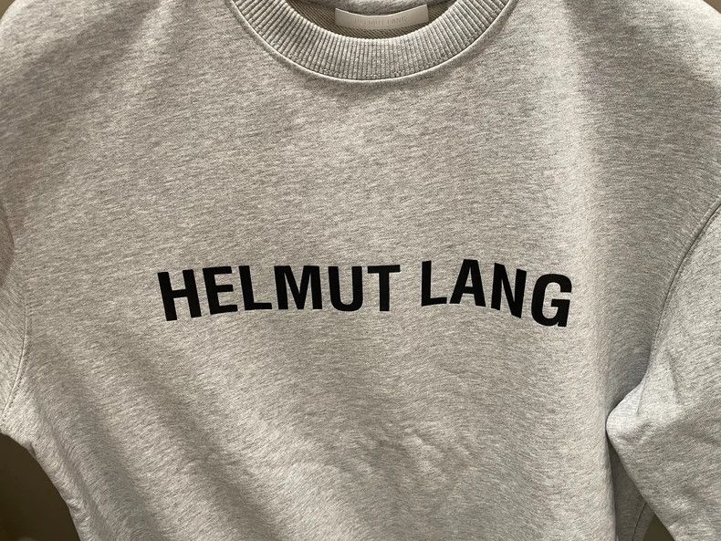 Helmut Lang HELMUT LANG Long Sleeve Crewneck Sweatshirt - dmc Size US S / EU 44-46 / 1 - 8 Thumbnail