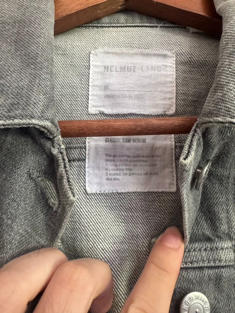 Helmut Lang Helmut Lang Archive Denim Jacket - dmc Size US XS / EU 42 / 0 - 3 Thumbnail