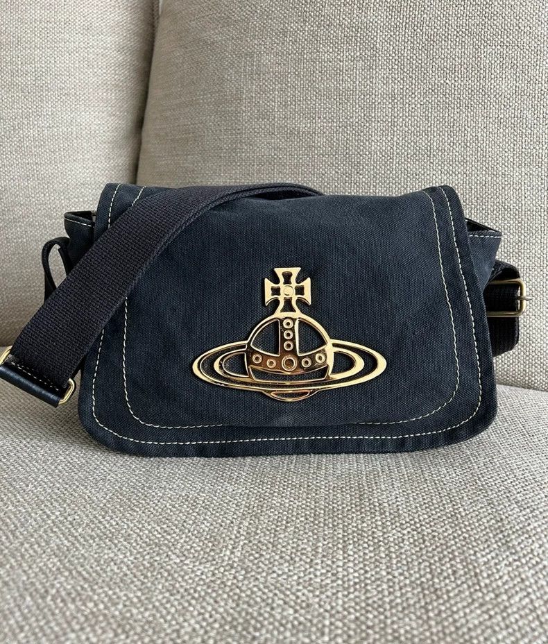 Vivienne Westwood Vivienne Westwood Vintage Canvas Shoulder Bag - dmc Size ONE SIZE - 2 Thumbnail