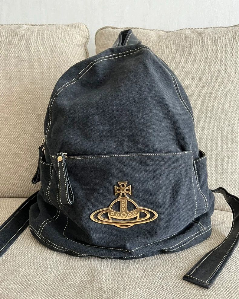 Vivienne Westwood Vivienne Westwood Vintage Canvas Shoulder Bag - dmc Size ONE SIZE - 3 Thumbnail