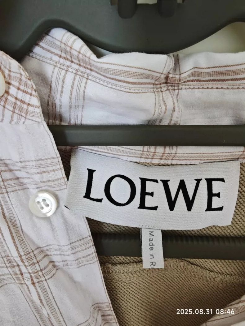 Loewe Loewe Sweatshirt Patchwork Shirt 46 - dmc Size US XL / EU 56 / 4 - 2 Thumbnail