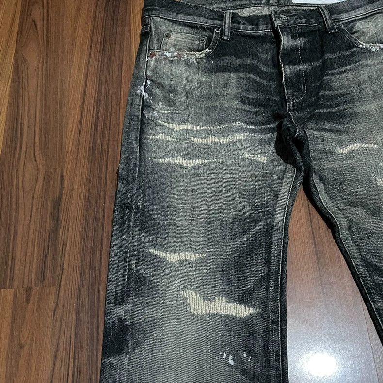 Neighborhood NEIGHBORHOOD 16SS Distressed Denim Jeans - dmc Size US 35 - 3 Thumbnail