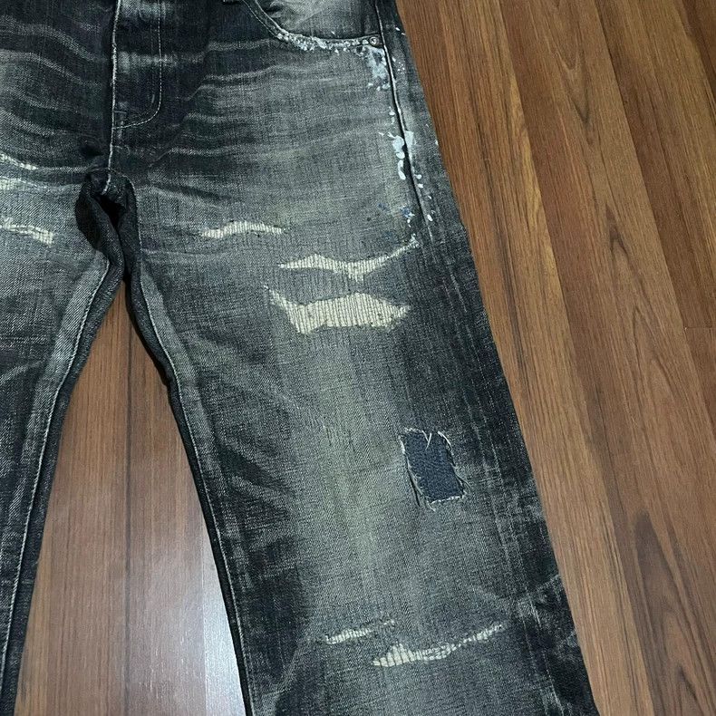 Neighborhood NEIGHBORHOOD 16SS Distressed Denim Jeans - dmc Size US 35 - 4 Thumbnail